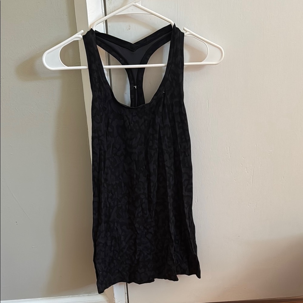 Lululemon Athletica Black Sleeveless Tank Top